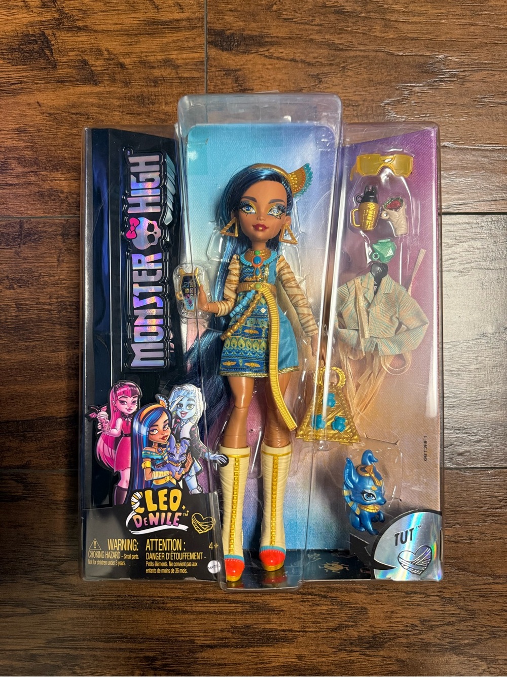 monster high Cleo de Nile Doll - Teal, Gold & Navy Collectible Doll New In Box